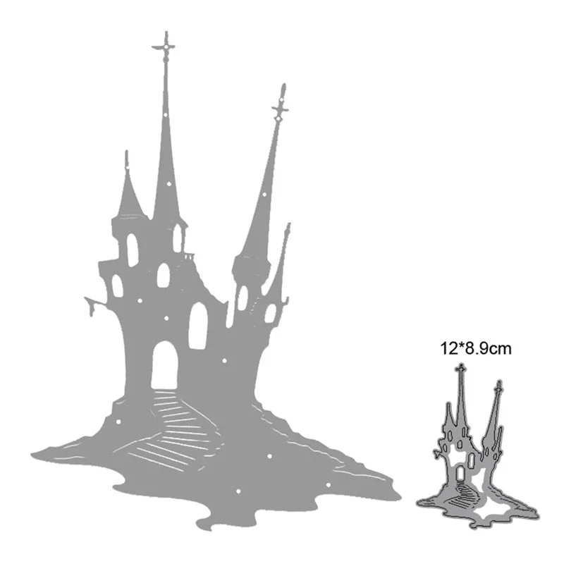 2021 New Cutting Metal Dies For Halloween Witch Cat Do It Yourself Stamps Card Gift Decoration Paper Craft Supplies