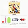 DIY Pre-Framed Dog Button Art Canvas Kit