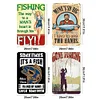 6pcs - Fishing - Vintage Metal Signs(8*12Inch)