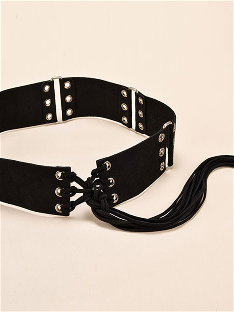  Vintage Tassels Tied Basic Girdle Westsshops