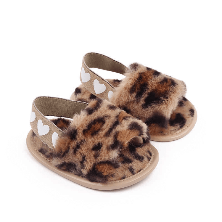 Baby Tie Dye Plush Sandals