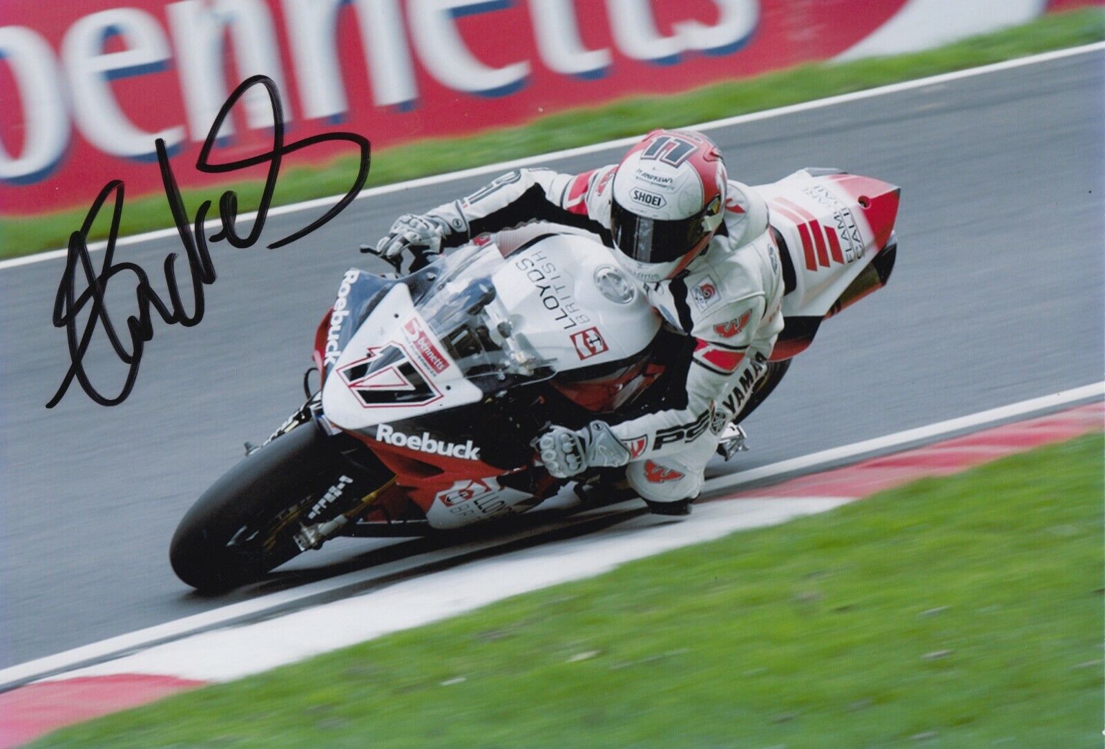 Simon Andrews Hand Signed 12x8 Photo Poster painting - BSB, MotoGP Autograph.