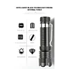 XHP50 Portable LED Telescopic Zoom Flashlight Waterproof Powerful Torch