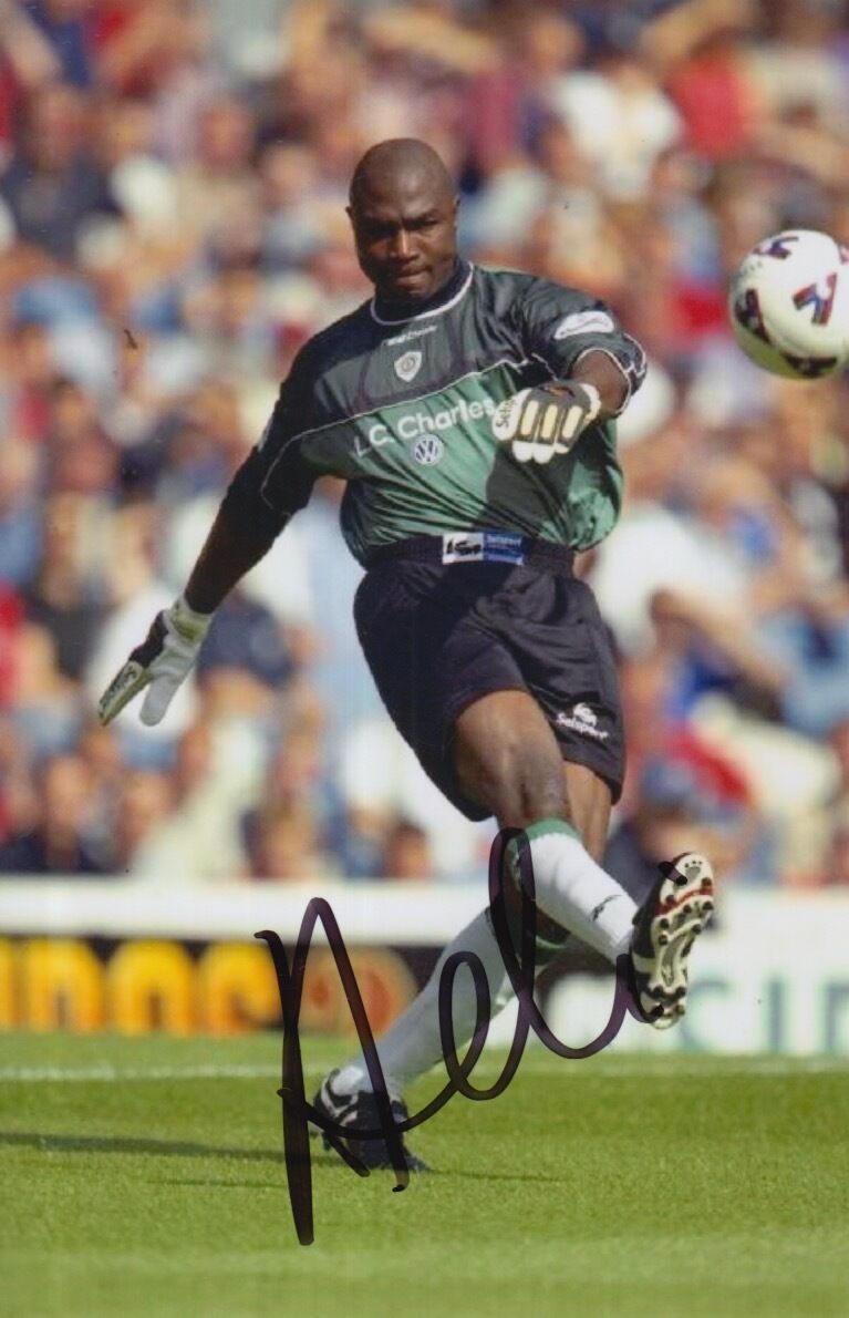 CREWE ALEXANDRA HAND SIGNED ADEMOLA BANKOLE 6X4 Photo Poster painting 3.