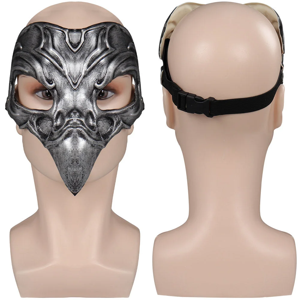 Hogwarts Legacy Punk Mask Cosplay Latex Masks Harry Potter Helmet Masquerade Halloween Party Costume Props
