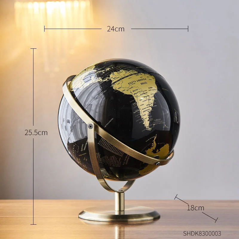 Modern Globe Ornaments Geography Education Learning Living Room Home Decor Study Room Decor Accessories Office Desk Ornaments