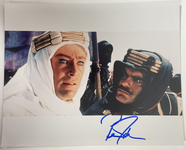 Peter O'Toole (d. 2013) Signed Autographed Lawrence of Arabia