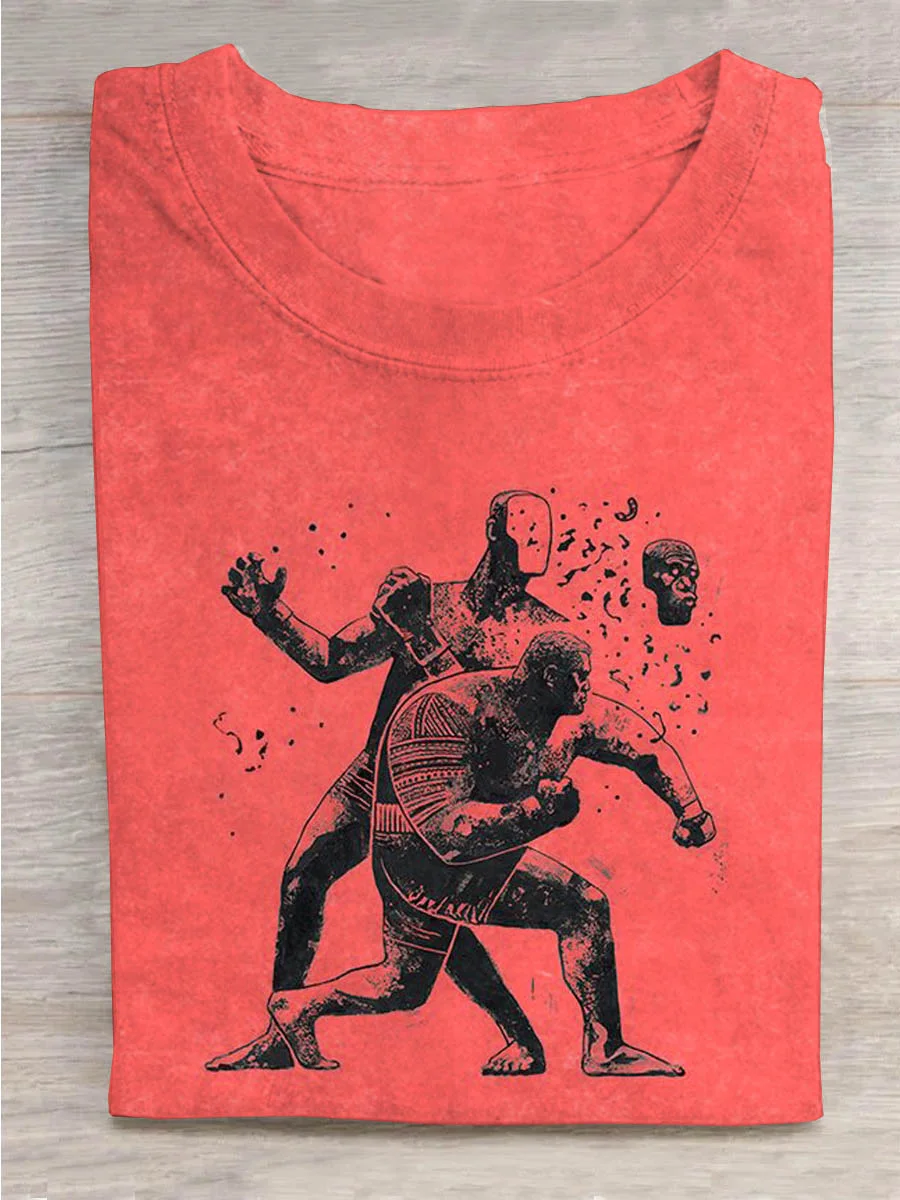 Eagerlys Beat Him Until He Loses Face T-shirt Eagerlys
