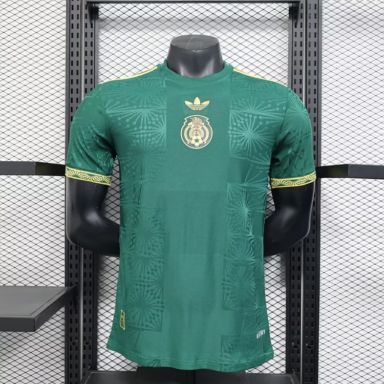2025-26 Mexico Gold Cup Green - Jersey - Player Edition