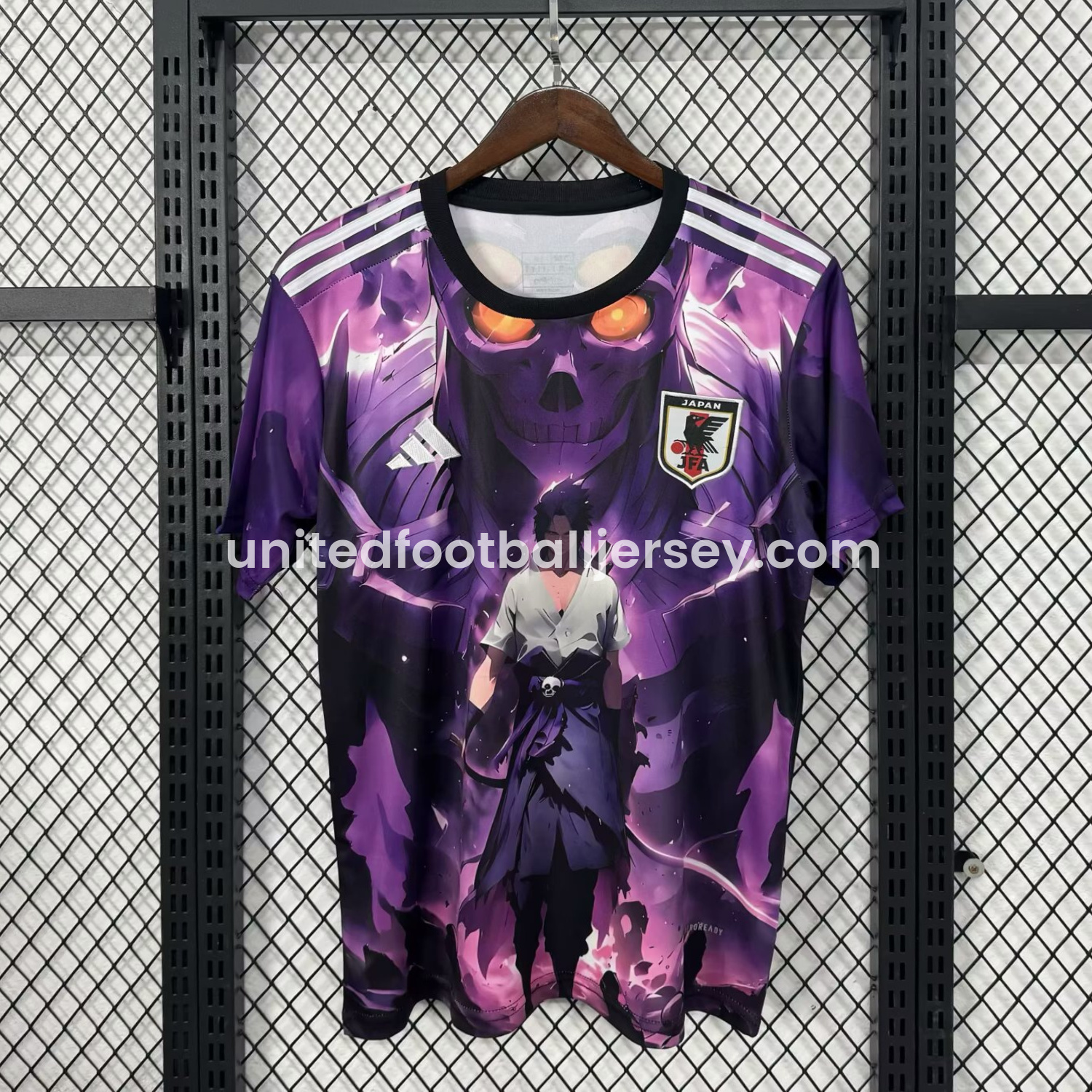 Japan 24-25 Sasuke Uchiha Susanoo Special Edition Jersey - Fans Version