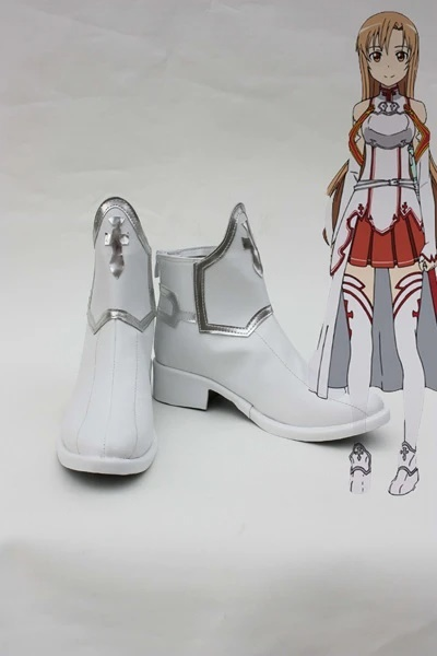 Sword Art Online Asuna Cosplay Shoes Boots