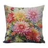Flower Lantern-Pillow Case-3 strands 11CT Stamped Cross Stitch-45*45CM