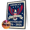 Diamond Painting -5D Full Round Drill 250th Anniversary of USA