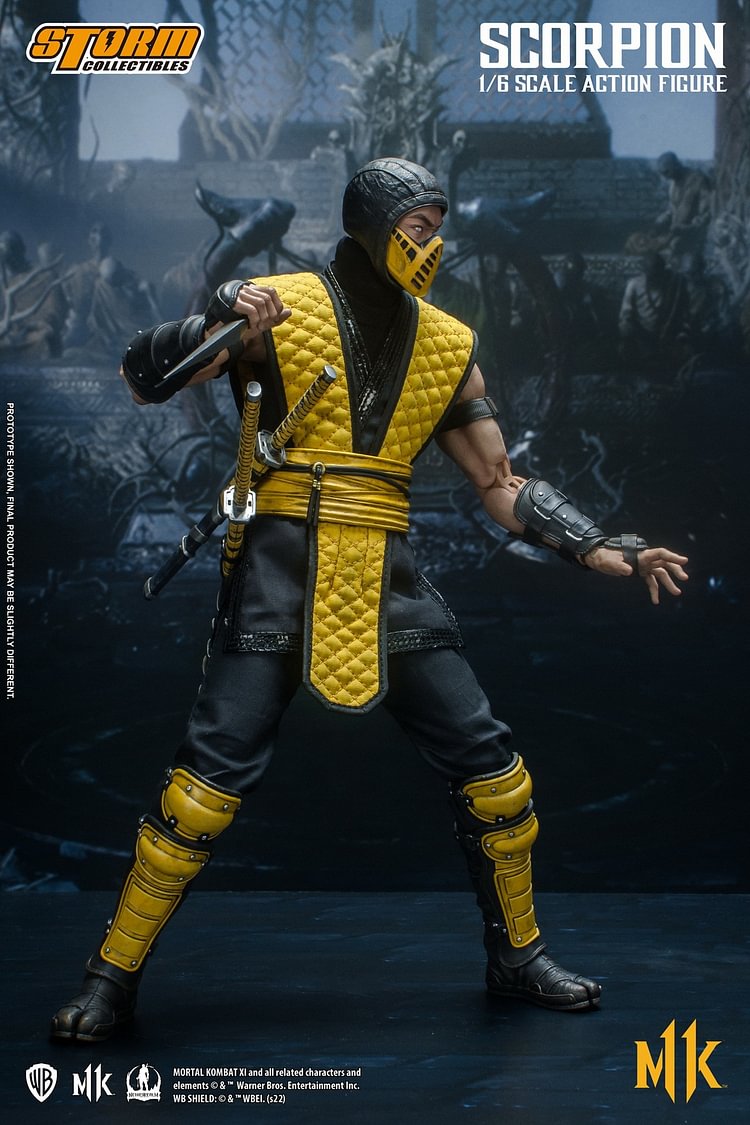 mortal kombat hot toys scorpion