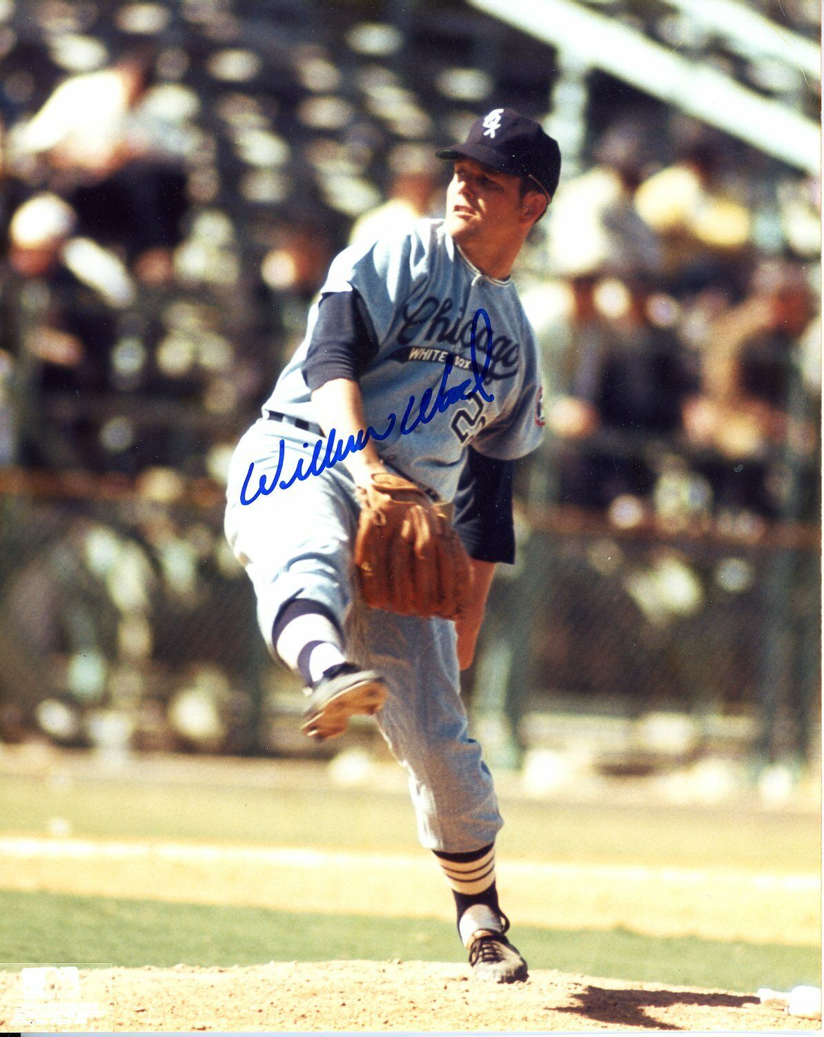 Wilbur Wood Autographed 8x10 Chicago White Sox#S428