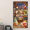 Dessin Anim&eacute; Des Sept Nains Compl&egrave;te Rond Diamant Peinture 40X70CM