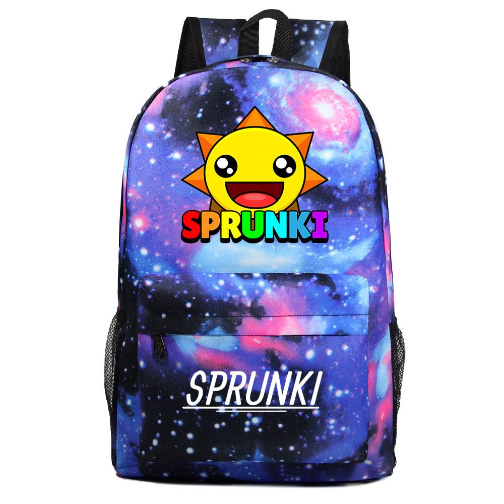 Mayoulove Sprunki Backpack Adjustable Straps Lightweight Design For School And Outdoor Activities-Mayoulove