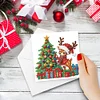 >SALE<6Pcs Merry Christmas Diamond Painting Greeting Card for Holiday Party Favors