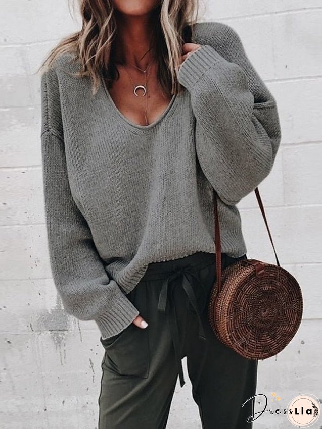 Chic and Relaxed winter Pullover