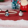 S925 Silver Xmas Snowman Charm Bead