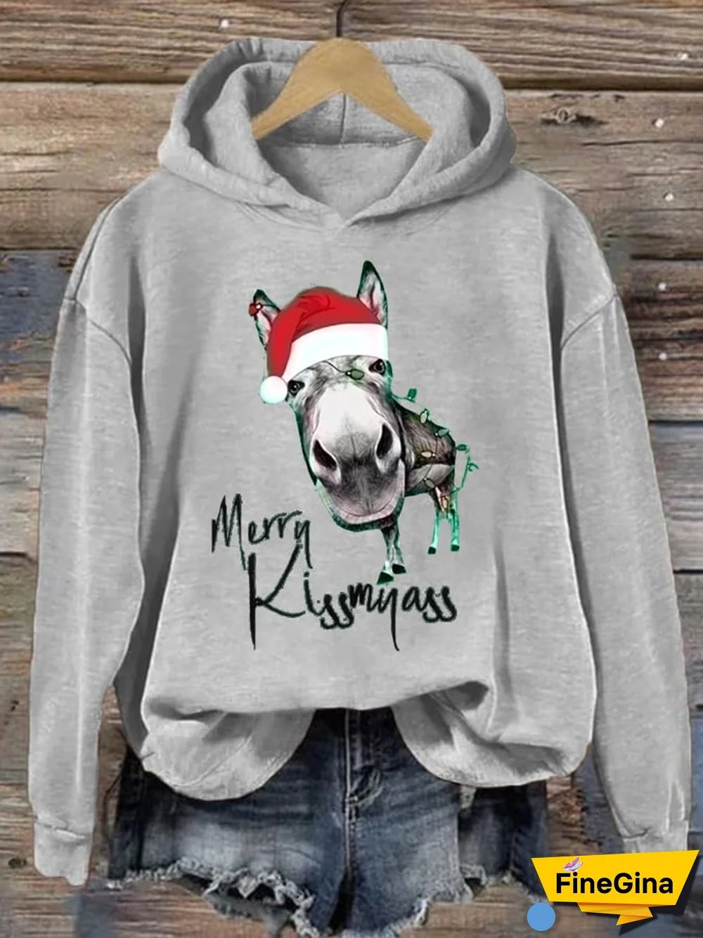 Women'S Merry Christmas Printed Sweatshirt