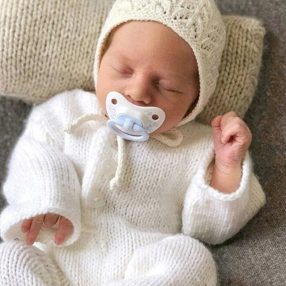 22''Full Silicone Sean Reborn Baby Doll Girl