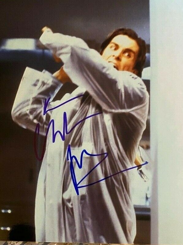 Christian Bale signed autographed 8x10 Photo Poster painting American Psycho