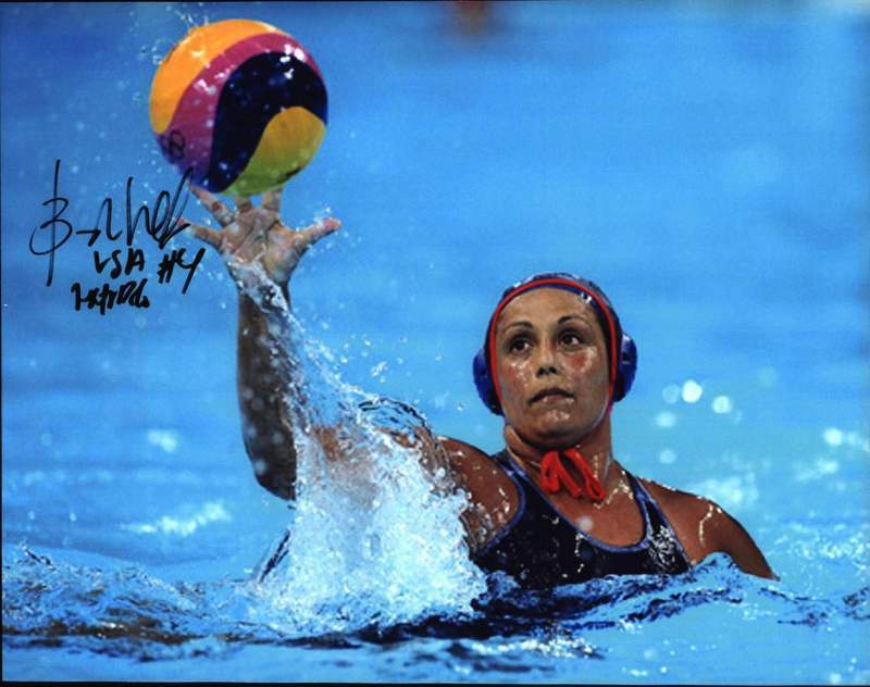 Brenda Villa authentic signed olympics 8x10 Photo Poster painting W/Cert Autographed 05