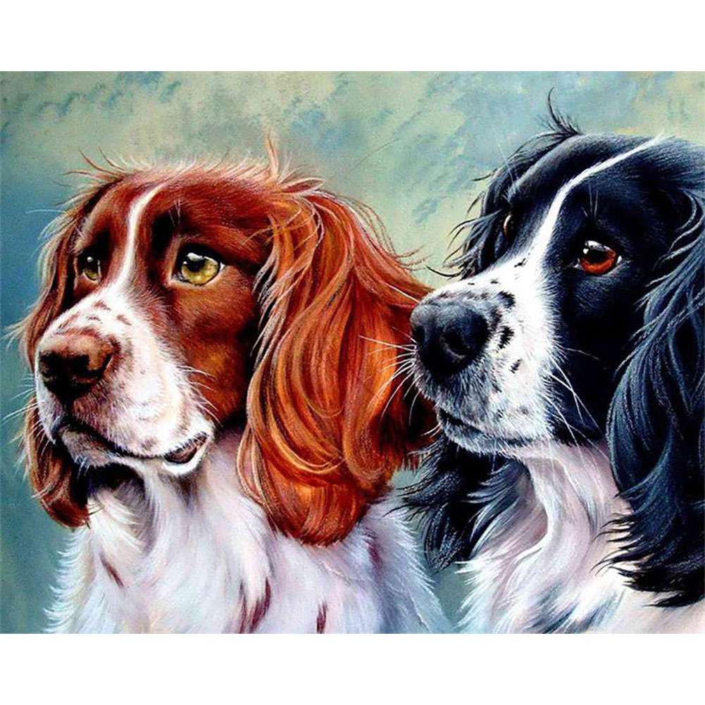 

Dog - Round Drill Diamond Painting - 40*30CM, 501 Original