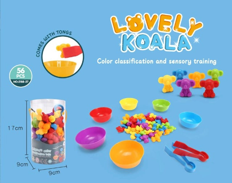Cute Solid Color Children’s Classification Cognitive Early Education Toys