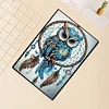 (US Local)DIY Special Shaped Owl Dreamcatcher 50 Pages Diamond Painting Notebook Kit