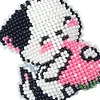 Bead Embroidery - Cat Beaded Counted Cross Stitch Keyring