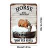 Horse - Metal Tin Signs(8*12Inch/12*16Inch) - Animal