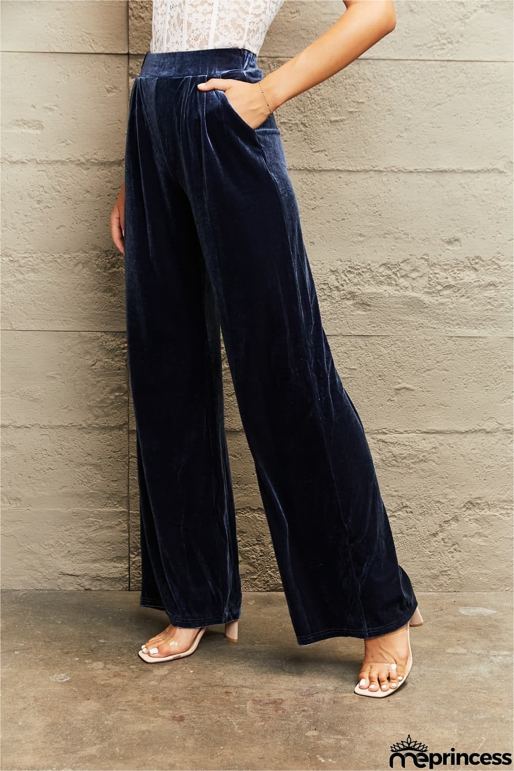 Wide Leg Pants with Pockets