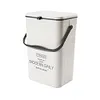 Hanging Compost Bin Large Capacity 7/12L Recycling for Cupboard/Bathroom/Bedroom