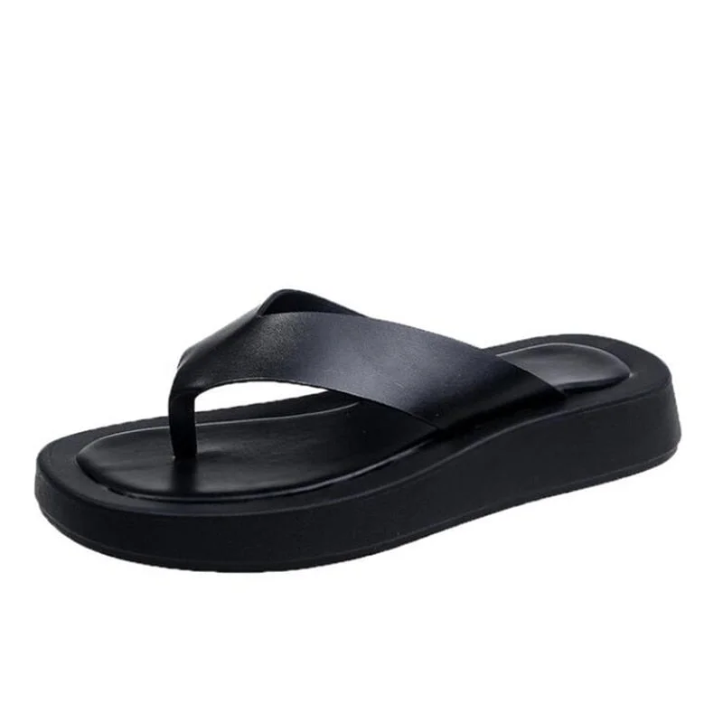 Designer Slippers Women Shoes 2021 Summer Flat Platform Sandals Ladies Casual Beach Jelly Shoes Female Dress Flip Flops Slides