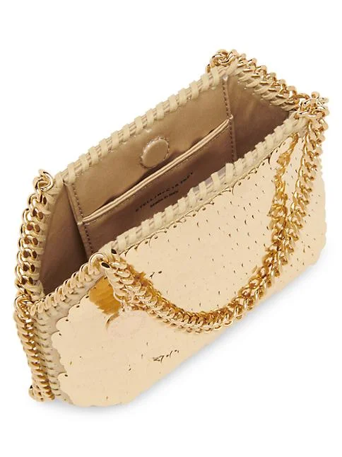 Stella McCartney Mini Metallic Shoulder Bag