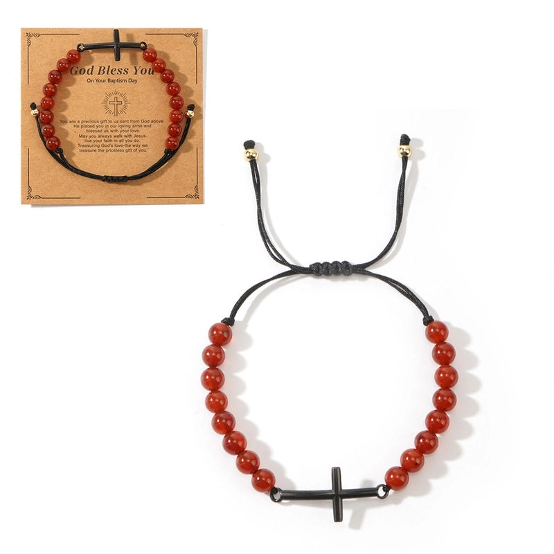 Bohemian Geometric Natural Stone Handmade Men’s Bracelets