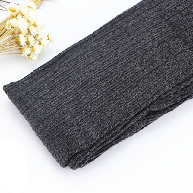 Ootddress Autumn Winter Women's Skinny Slim Stretch Knitted Leggings Solid High Waist Ribbed Warm Pants Sexy Trousers 2025Fashion