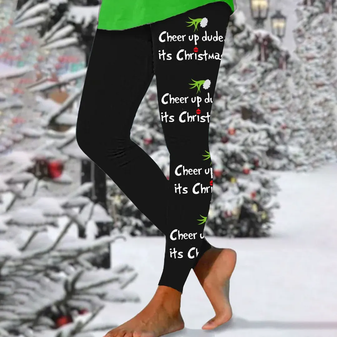 Churchf Churchf WISH Print Bottom Green Pattern Pants Women's Boots