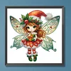 Christmas Angel Girl - Crystal Rhinestone Diamond Painting