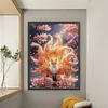 Nine-Tailed Fox-11CT Stamped Cross Stitch 45*60cm/17.72*23.62in(Big Size) tapestrymarket