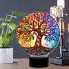 DIY 5D Diamond Painting Acrylic Life Tree  Night Light Lamp Home Decoration Ornament Gift Kit