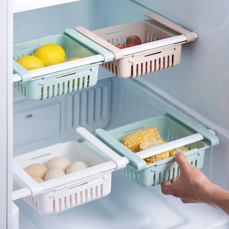 Adjustable Refrigerator Storage Rack