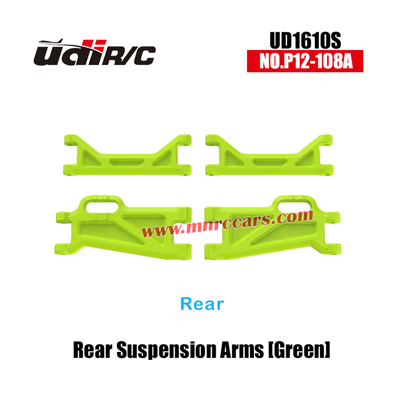 UDIRC UD1610S RC Car Upgrade Parts Rear Suspension Arms P12-108/A