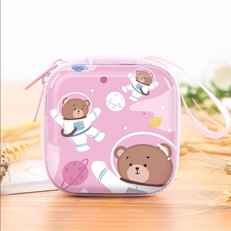 Girl’S Cartoon PVC Zipper Coin Purses