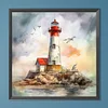 Diamond Painting-DIY Full Round Drill Lighthouse(40*40CM)