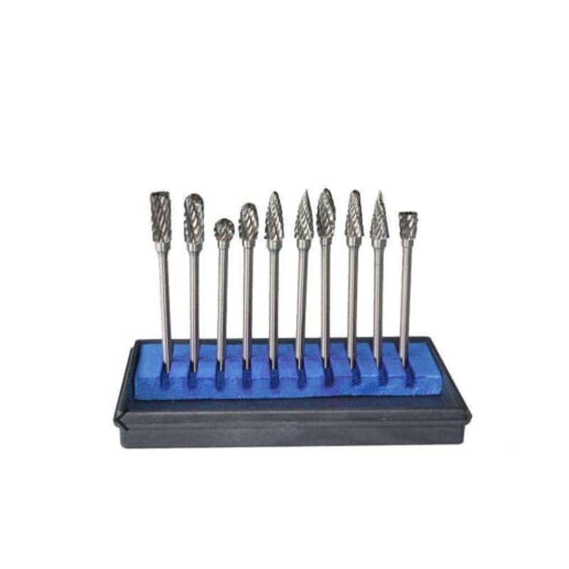 DOMOM 10-In-1 Tungsten Steel Grinding Head Set ( 10PCs )