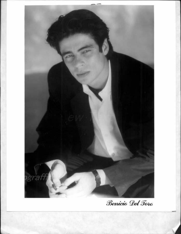 Benicio Del Toro - 8x10 Headshot Photo Poster painting w/ Resume - Traffic