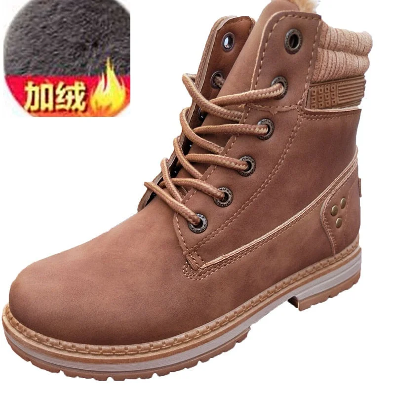 2020 Winter Shoes Woman Warm Snow Boots Women Ladies Ankle Boots Outdoor Thick Bottom Tooling Boots Pink Booties M846